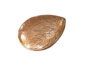 Antique Copper Pendant Antique Copper Plated Metal (52x38mm) G17284