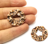 4 Copper Charm Antique Copper Charm (46x33mm) G17670