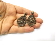 Antique Bronze Charm Antique Bronze Plated Charm (52x57mm) G17428