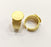 Hammered Ring Blank Base Bezel Setting Adjustable Ring Blank  (15mm Blank) ,  Gold Plated Brass   G17438