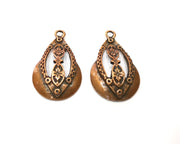 2 Copper Charm Antique Copper Charm (44x26mm) G17700
