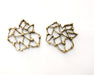 2 Antique Bronze Charm Antique Bronze Plated Charm (41x39mm) G17757