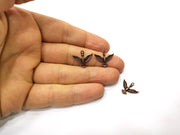20 Bird Charm Antique Copper Charm (19x16mm) G17545