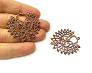 2 Copper Charm Antique Copper Charm (42mm) G17547