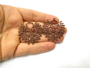 2 Copper Charm Antique Copper Charm (42mm) G17547
