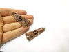 2 Copper Charm Antique Copper Charm (52x22mm) G17654