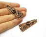 2 Copper Charm Antique Copper Charm (52x22mm) G17654