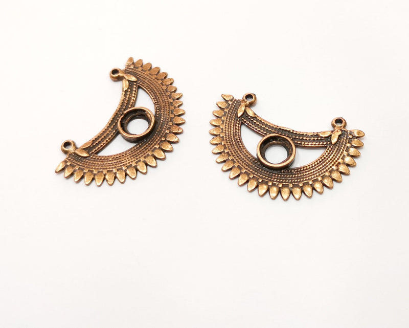 2 Copper Charm Antique Copper Charm (39x26mm) G17655