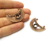 2 Copper Charm Antique Copper Charm (39x26mm) G17655
