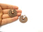 2 Copper Charm Antique Copper Charm (36mm) G17671
