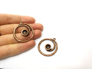 2 Copper Charm Antique Copper Charm (36mm) G17675