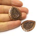 2 Charm Antique Copper Charm (34x22mm) G17702