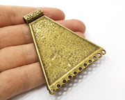 Antique Bronze Large Pendant Antique Bronze Plated Pendant (69x58mm) G17960