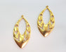 2 Gold Charms Gold Plated Charms  (50x25mm)  G17853