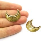 2 Antique Bronze Charm Antique Bronze Plated Charm (30x25mm) G18206