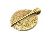 Antique Bronze Large Pendant Antique Bronze Plated Pendant (83x66mm) G17886