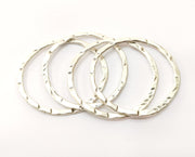 5  Silver Charms Antique Silver Plated Charms (40mm) G18295