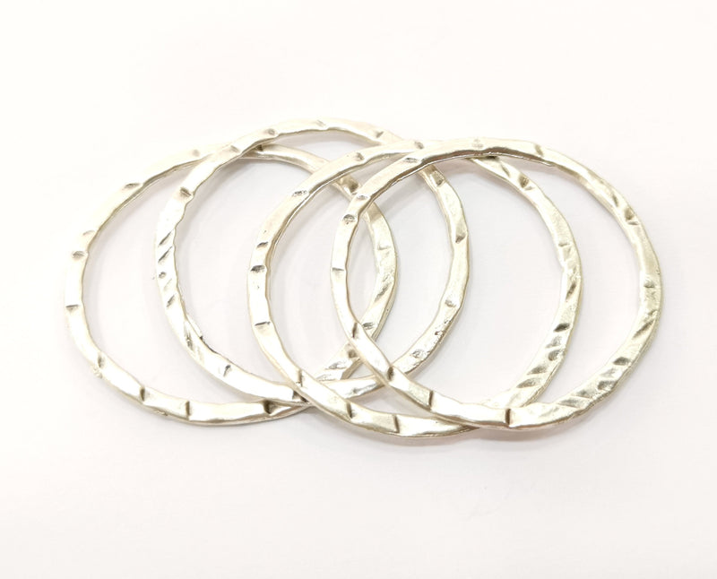 5  Silver Charms Antique Silver Plated Charms (40mm) G18295