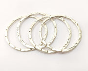 5  Silver Charms Antique Silver Plated Charms (40mm) G18295