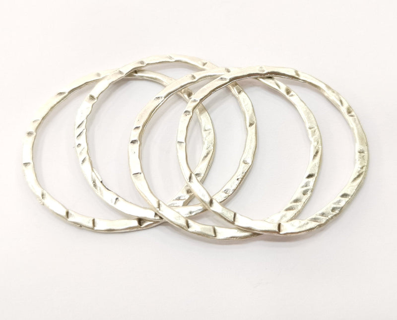 5  Silver Charms Antique Silver Plated Charms (40mm) G18295