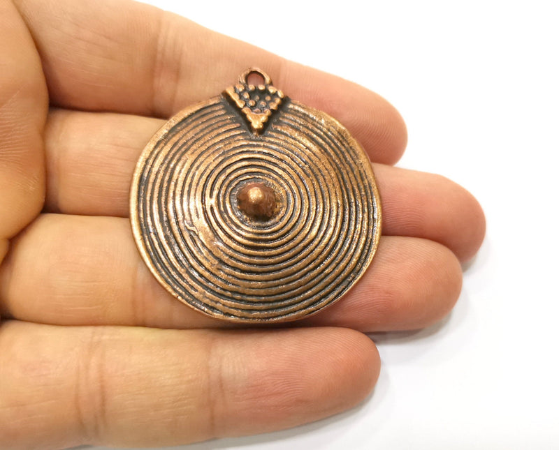 Copper Charms Antique Copper Plated Charms (47x43mm)  G18397