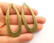 2 Antique Bronze Charms Antique Bronze Plated Charms (61x25mm)  G18561