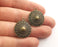 4 Antique Bronze Charms Antique Bronze Plated Charms (25x21mm)  G18587