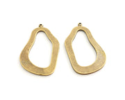 2 Antique Bronze Charm Antique Bronze Plated Charm (49x27mm) G18621