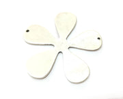 Flower Charms Connector Antique Silver Plated Charms (61mm)  G18668
