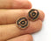 10 Copper Charms Connector Antique Copper Plated Connector (16x14mm)  G18684