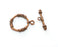 Toggle Clasps Antique Copper Plated 5 sets Toggle Clasp Findings 25x20mm+23x6mm  G18756