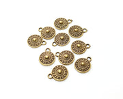 20 Antique Bronze Charms Antique Bronze Plated Charms (11x9mm)  G18786