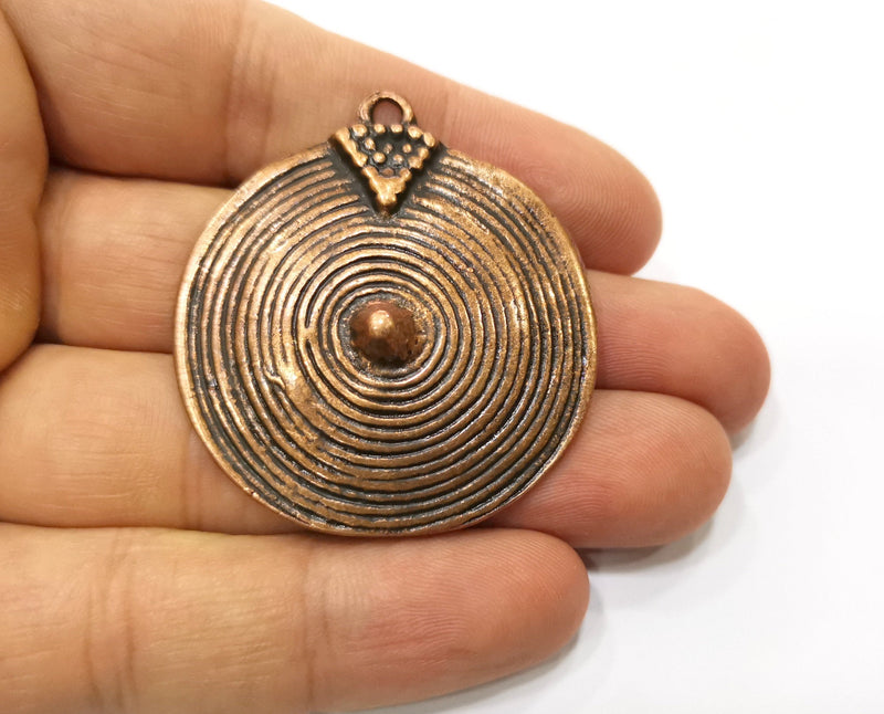 Copper Charms Antique Copper Plated Charms (47x43mm)  G18397