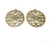 2 Antique Bronze Charms Antique Bronze Plated Charms (40mm)  G18930