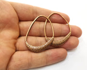 2 Copper Charms Antique Copper Plated Charms (45x34mm) G18460