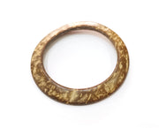 2 Coconut Wood Findings Coconut Tree Natural Spacer Charm 62 mm  G19338