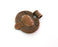 Copper Pendant Antique Copper Plated Pendant (42x36mm)  G18629