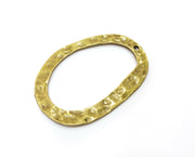 2 Antique Bronze Charms Antique Bronze Plated Charms (58x39mm)  G19238