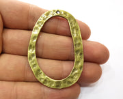 2 Antique Bronze Charms Antique Bronze Plated Charms (58x39mm)  G19238