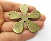 Flower Charms Connector Antique Bronze Plated Charms (61mm)  G19259