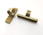 Ring Blank Setting Hammered Ring Base Bezel inlay Ring Backs Glass Cabochon Mounting Adjustable Antique Bronze Plated Ring (50x10mm ) G19268