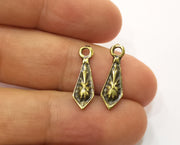 20 Antique Bronze Charm Antique Bronze Plated Charm (19x6mm) G19284