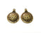 2 Antique Bronze Charms Antique Bronze Plated Charm (33x25mm) G19346