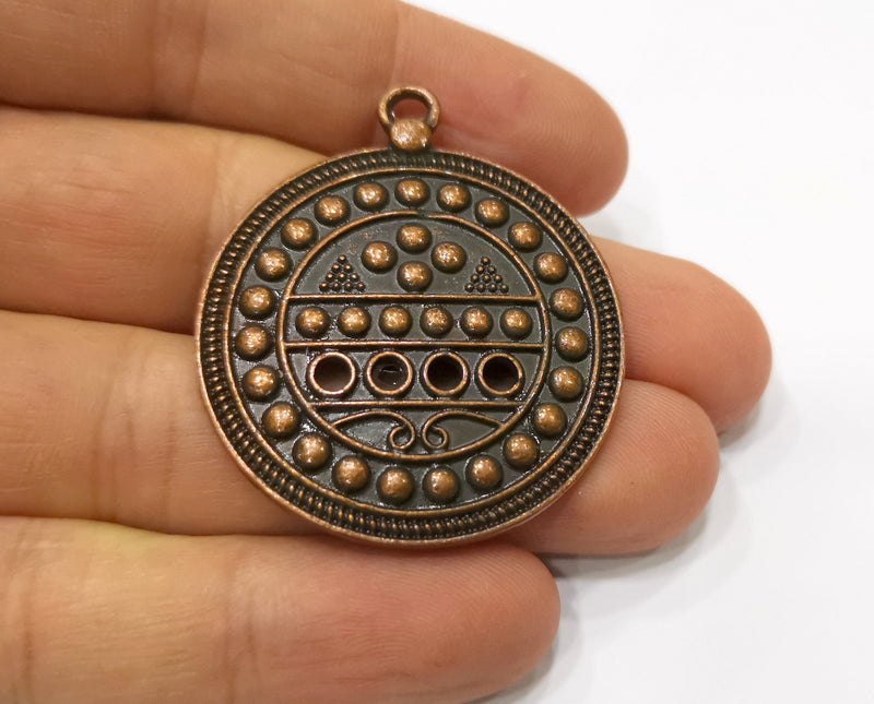 Copper Charms Antique Copper Plated Charms (46x39mm)  G19413