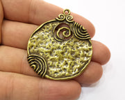 Antique Bronze Charms Antique Bronze Plated Charms (51x43mm)  G19231