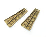 2 Antique Bronze Charms Antique Bronze Plated Charms (53x21mm) G19251