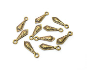 20 Antique Bronze Charm Antique Bronze Plated Charm (19x6mm) G19284