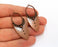 2 Copper Charms Antique Copper Plated Charms (51x21mm)  G19740