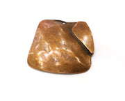 Curved Charms Antique Copper Plated Charms (40x39mm)  G19397