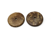 4 Coconut Wood Findings Coconut Tree Natural Findings 25x3 mm  G19421